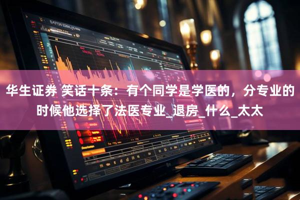 华生证券 笑话十条：有个同学是学医的，分专业的时候他选择了法医专业_退房_什么_太太